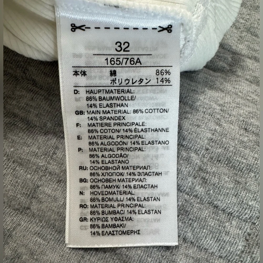 Reebok x Victoria Beckham Cropped Ribbed Tank Top White Size XS - Picture 9 of 10